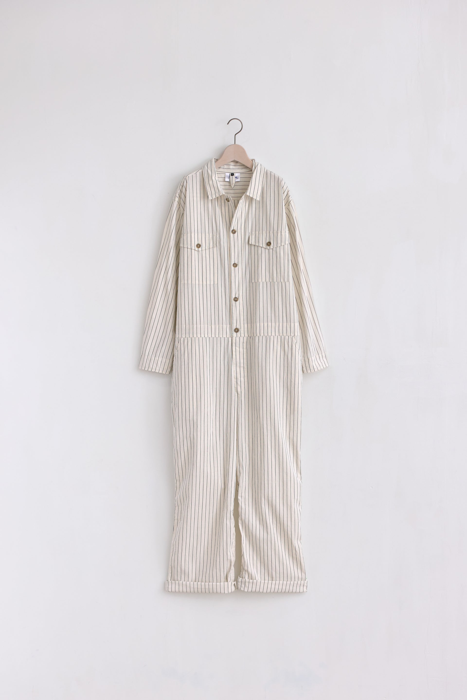Boiler Suit - Cotton/Linen Stripe – GLASTONBURY ONLINE