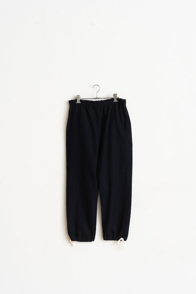 Drop Hip Pants - Washed Wool