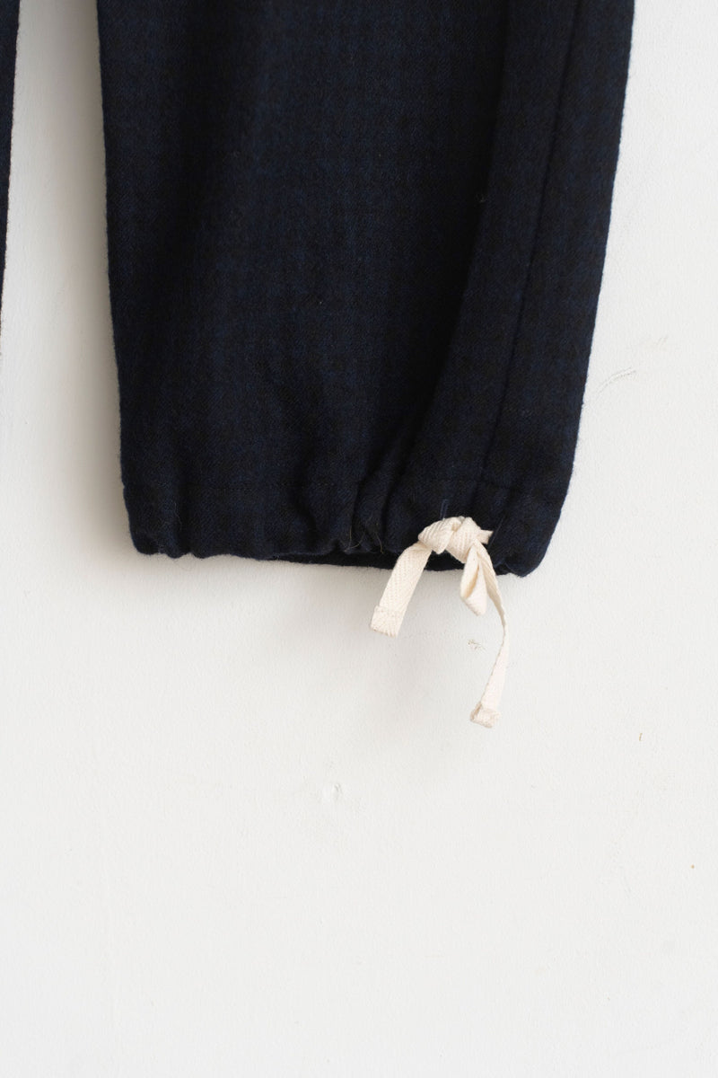 Drop Hip Pants - Washed Wool