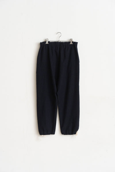 Drop Hip Pants - Washed Wool