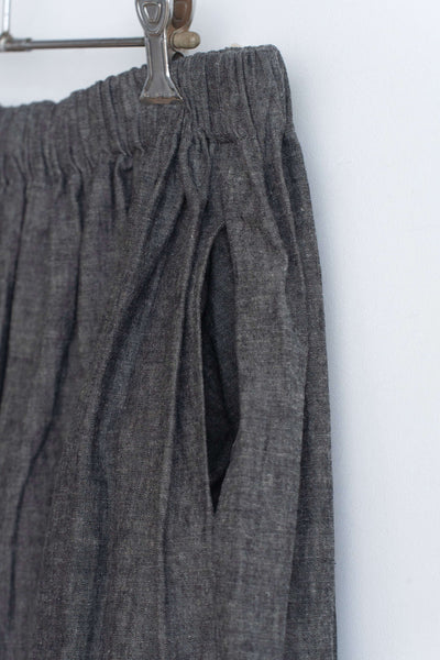 Gather Skirt - L/C Chambray