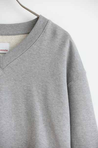 High Count French Terry V Neck Sweat Shirts