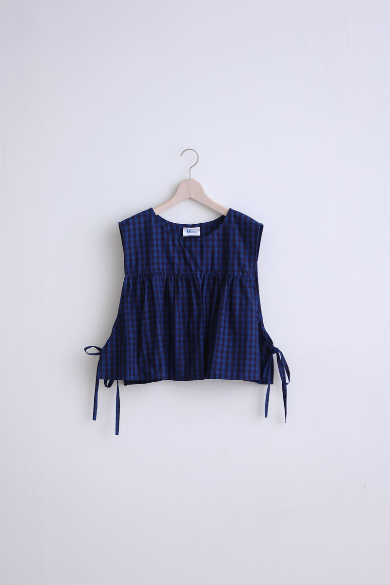 Cropped Tabard Gingham